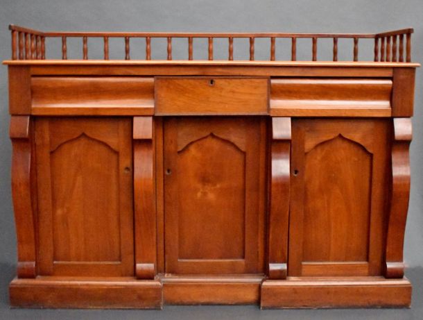 Archibald Reid Walnut Sideboard in the late-Empire style c.1850