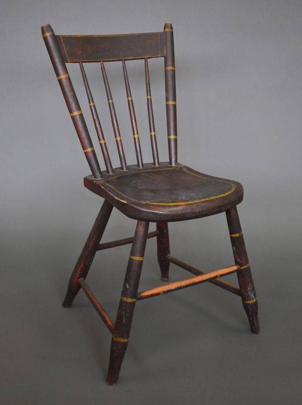 Rod-Back Windsor side chair (collection of Christ Church, Vittoria)