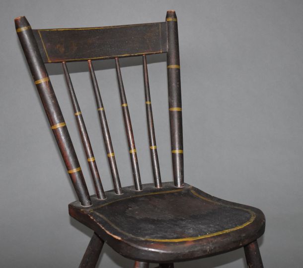 Windsor chair close up