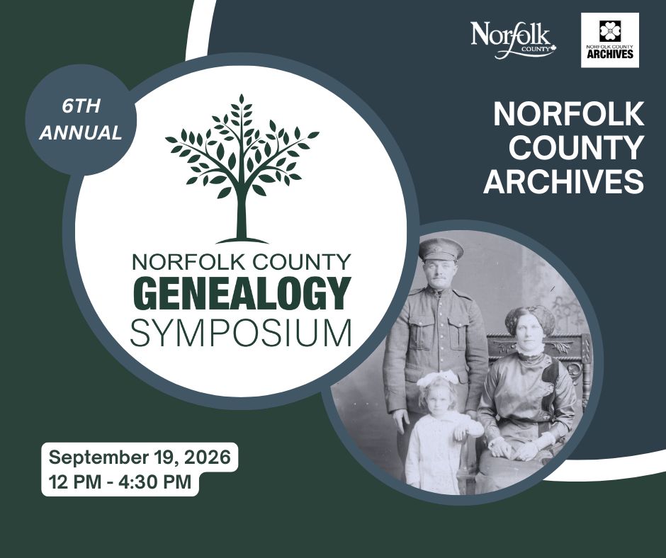 6th Annual Norfolk County Genealogy Symposium